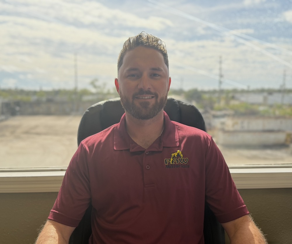 Levi Wohlfiel, Crossroads Facility Manager at PAW Materials